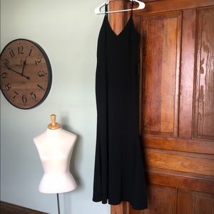Lulus Black Floor Length Gown
